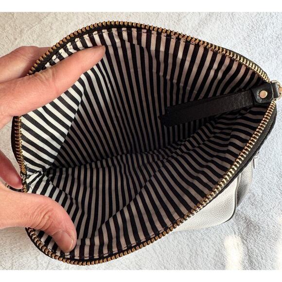 KATE SPADE Colorblock Leather Crossbody Zippered Purse Bag Satchel - Picture 5 of 8